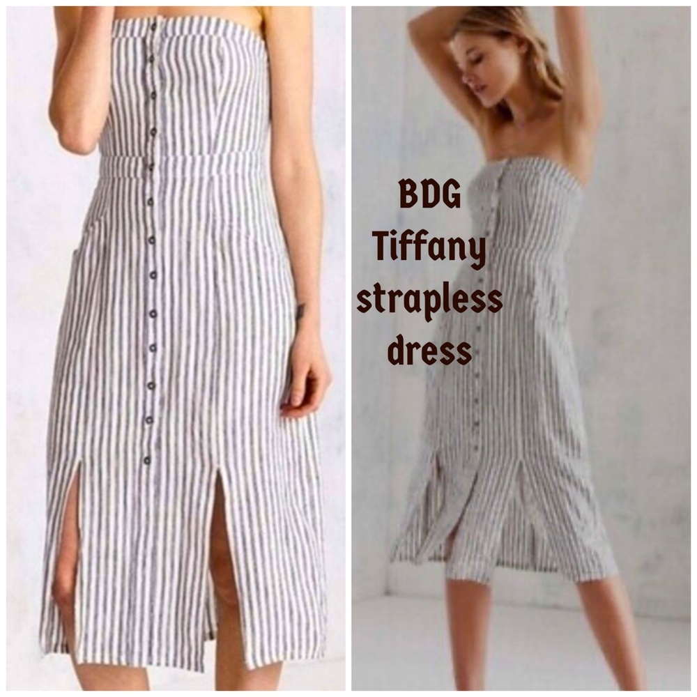 BDG Tiffany strapless dress